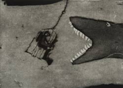 The last late great underwater shark painter